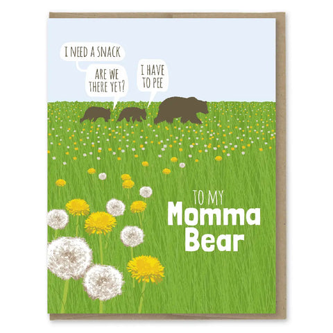 MOMMA BEAR card