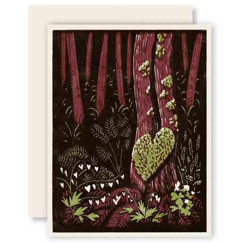 HEART OF THE FOREST card