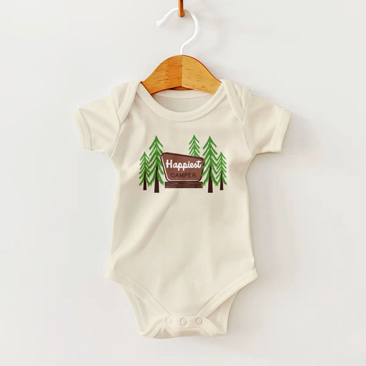 HAPPIEST CAMPER onesie