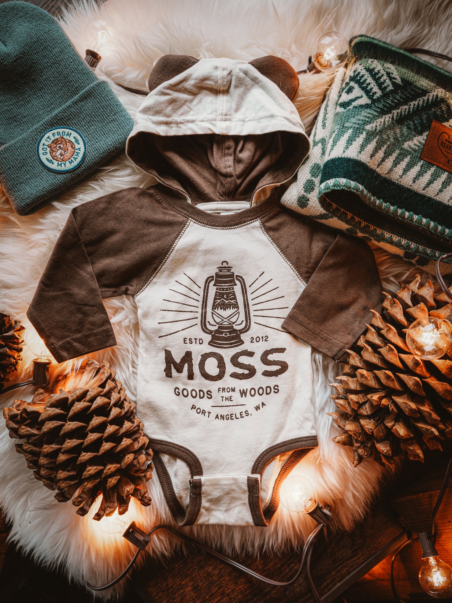 MOSS BEARCUB bodysuit