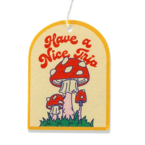 HAVE A NICE TRIP air freshener