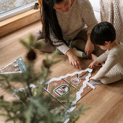 GINGERBREAD HOUSE floor puzzle