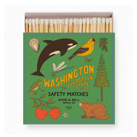 WA STATE safety matches