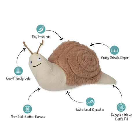SNAIL'S PACE dog toy