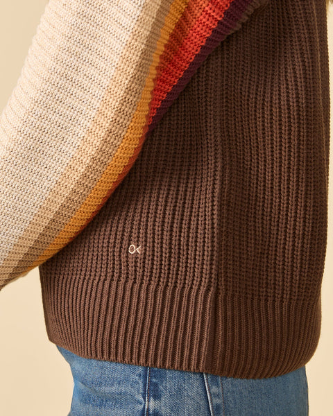 AUTUMN STRIPE sweater