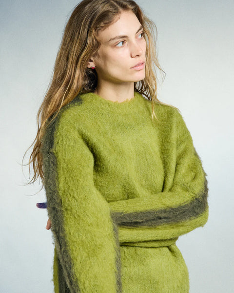 AURA crew sweater