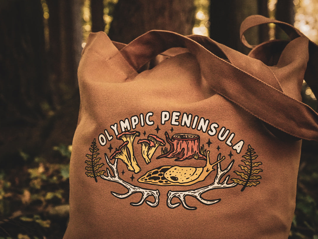 OLYMPIC PENINSULA fall forager tote