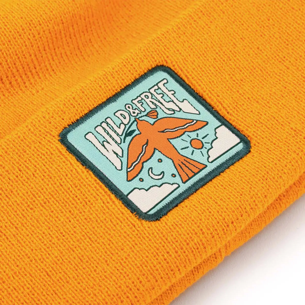 WILD AND FREE kids beanie