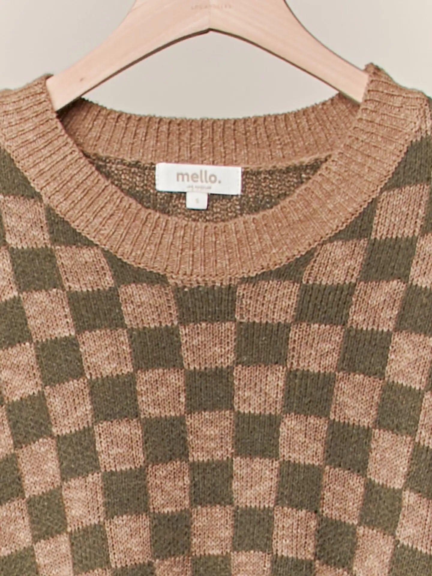 CHECKERS & CHAI knit sweater