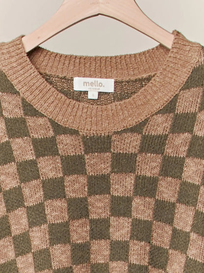 CHECKERS & CHAI knit sweater