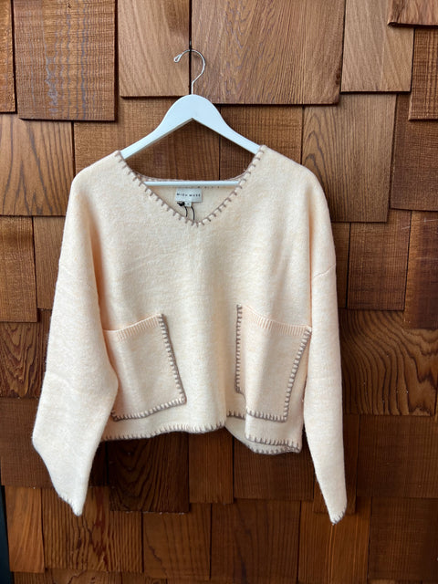 CLOUD NINE pocket sweater
