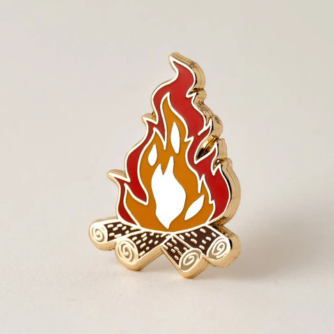 CAMPFIRE enamel pin