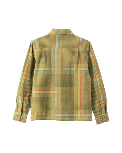 BLANTON woven flannel shirt