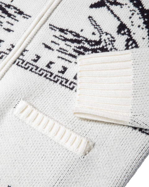 OLD TIMER zip sweater