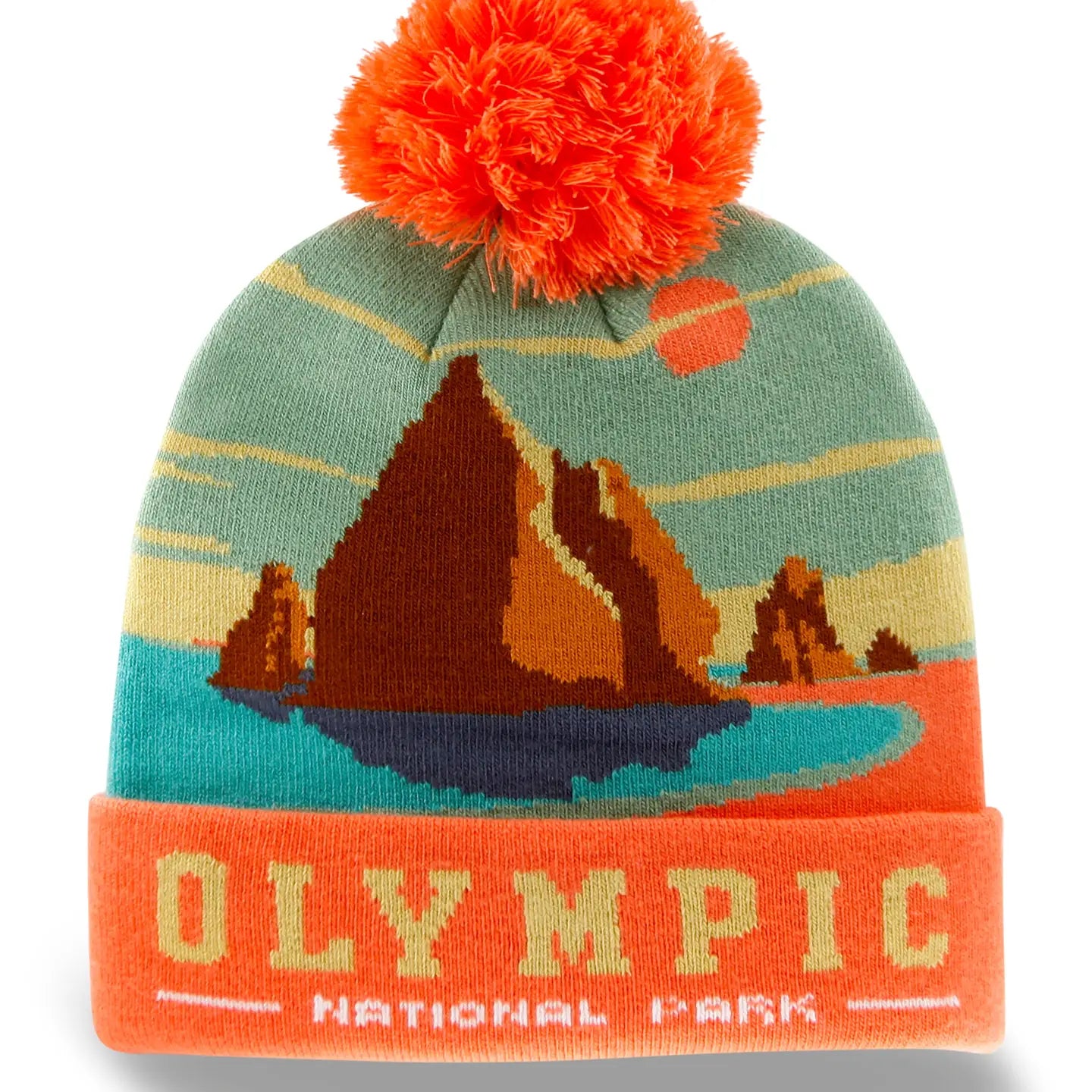 OLYMPIC COAST pom beanie