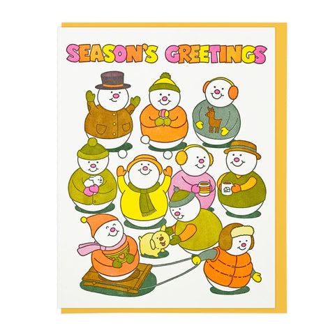 SEASON’S GREETINGS card