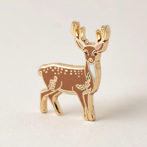 DEER enamel pin