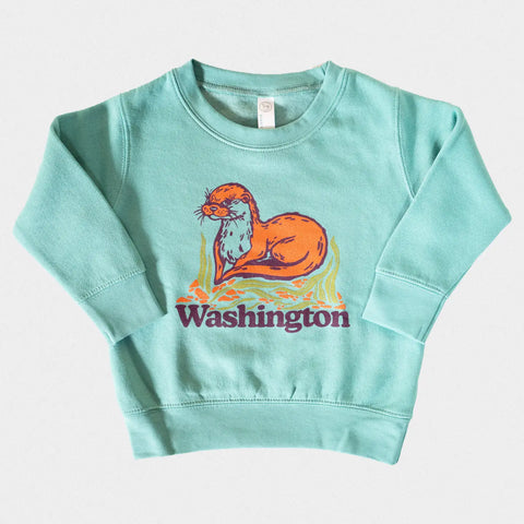 WA BABY OTTER kids crew