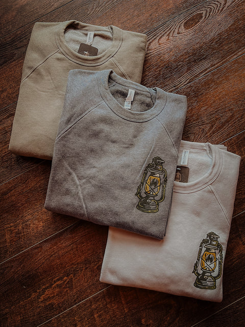 MOSS LANTERN crewneck