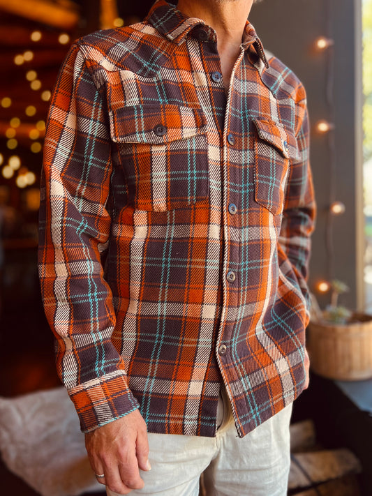 ONLOOKER men’s twill shacket