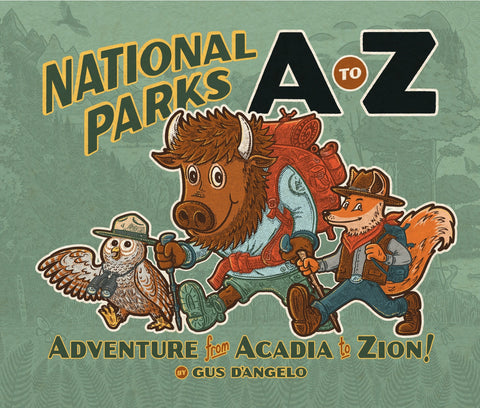 NATIONAL PARKS A TO Z book
