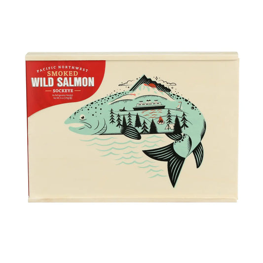 BLUE FISH wild smoked sockeye