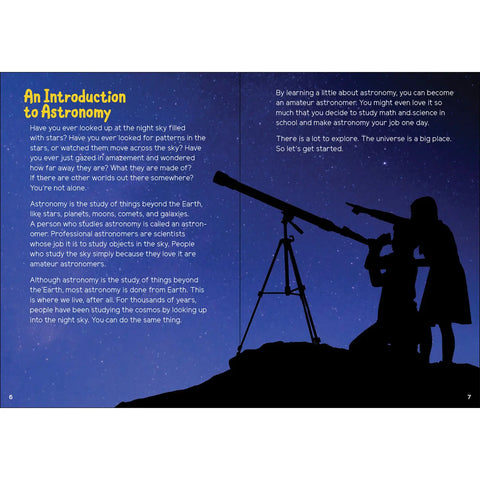 STARGAZING FOR KIDS astronomy book