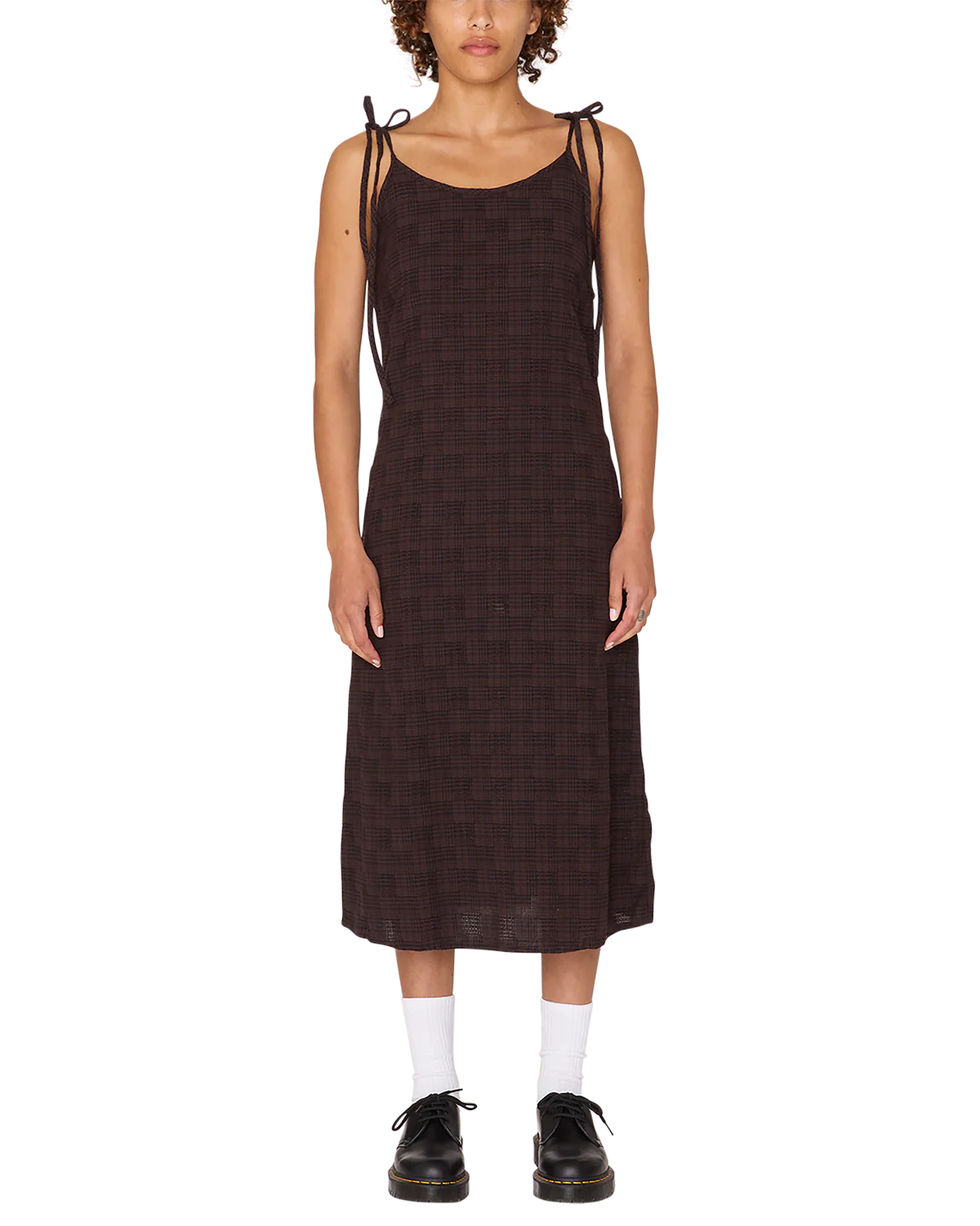 VIVIEN plaid dress