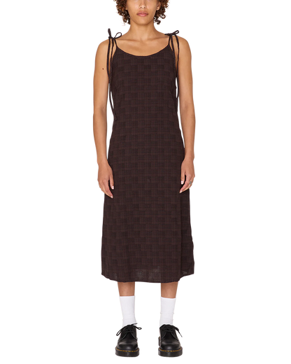 VIVIEN plaid dress