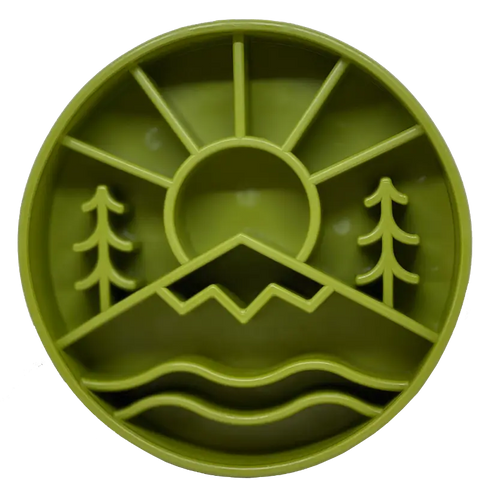 GREAT OUTDOORS slow feed dog bowl