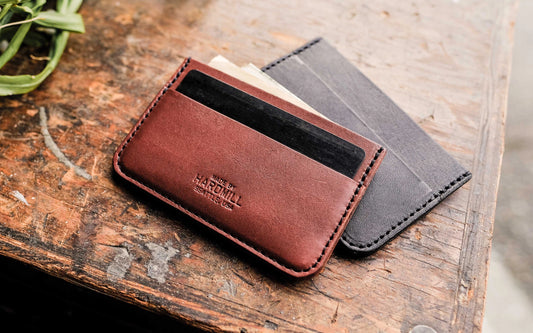 BRIDLE LEATHER slim wallet