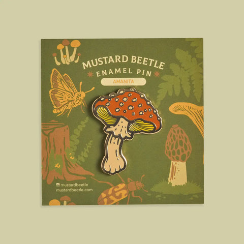 MUSHROOM enamel pin