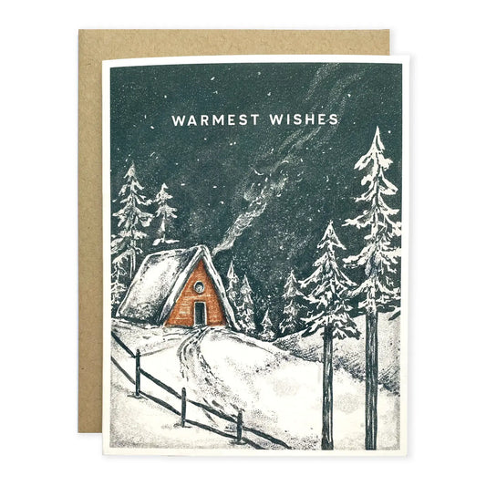 SNOWY CABIN card