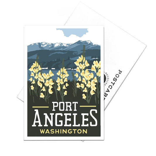 PORT ANGELES postcard