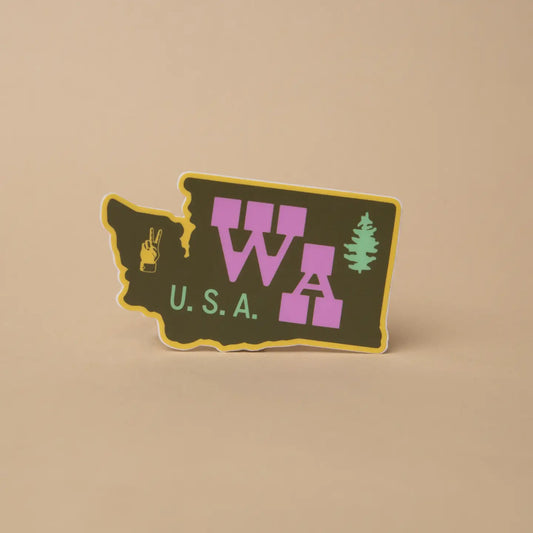 WA STATE sticker