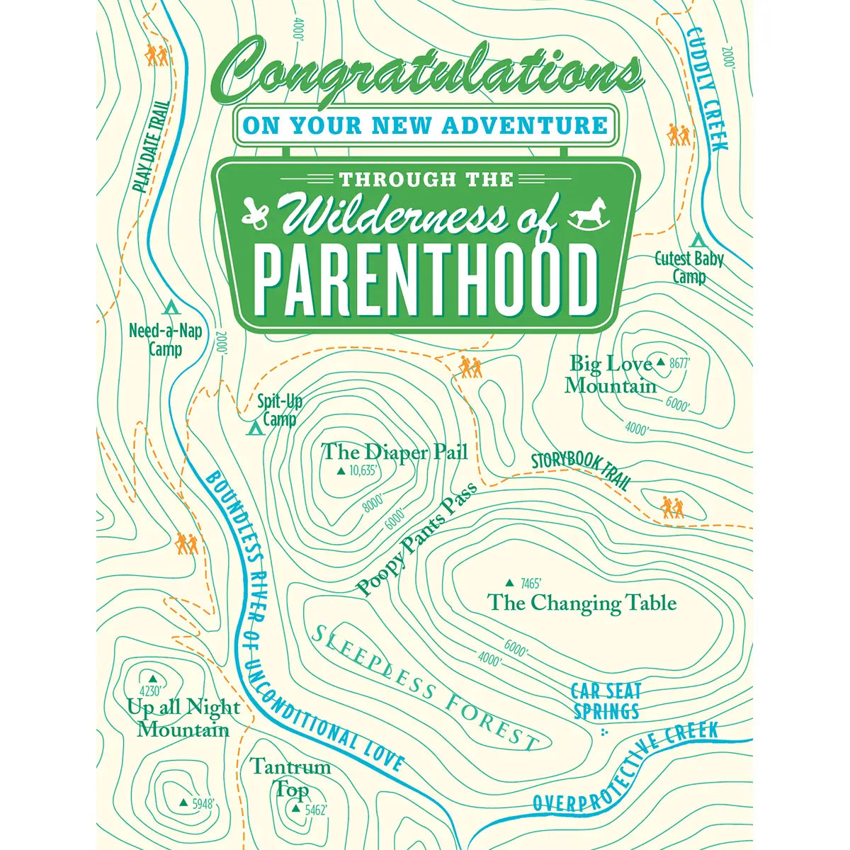 WILDERNESS OF PARENTHOOD card