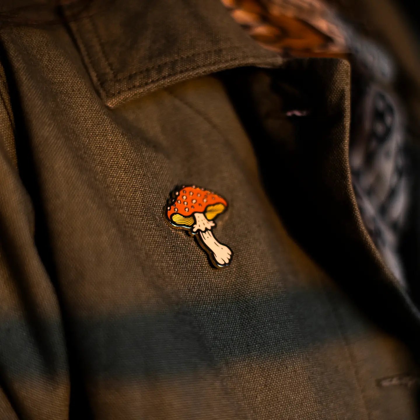 AMANITA enamel pin