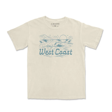 WEST COAST WAVE tee