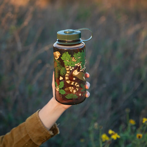 ALPINE FOREST 32oz nalgene bottle