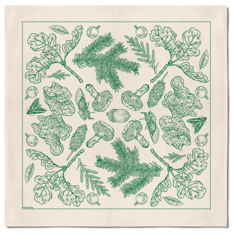 BOTANICAL FOREST bandana