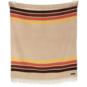 CAMP STRIPE blanket