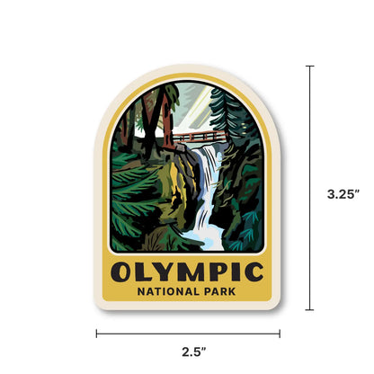 SOL DUC FALLS sticker