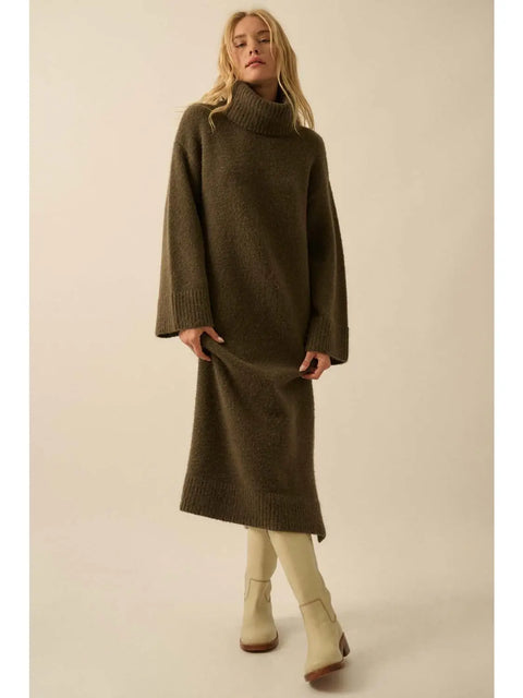 CEDAR HAZE sweater dress