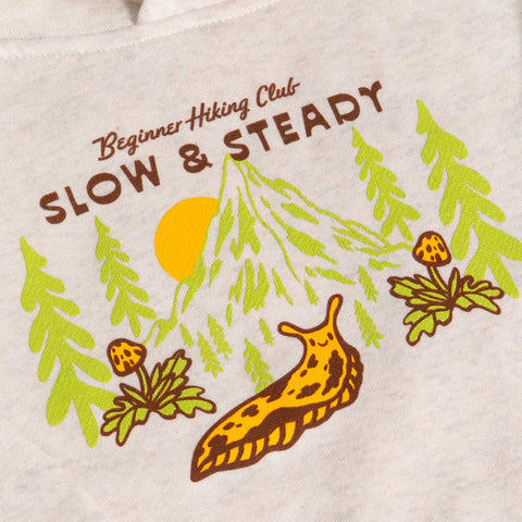 SLOW & STEADY youth hoodie