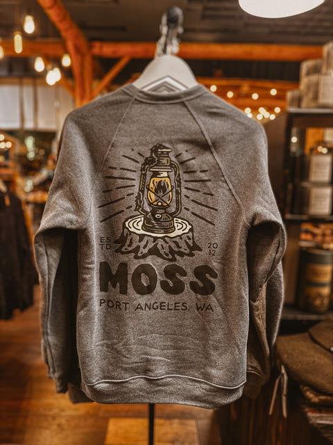 MOSS LANTERN crewneck