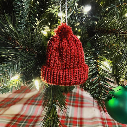 MINI KNIT BEANIE ornament