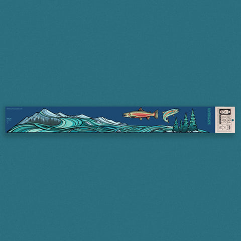 RIVERSCAPE infinity sticker