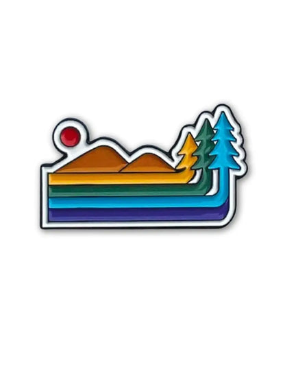 RETRO PRIDE enamel pin