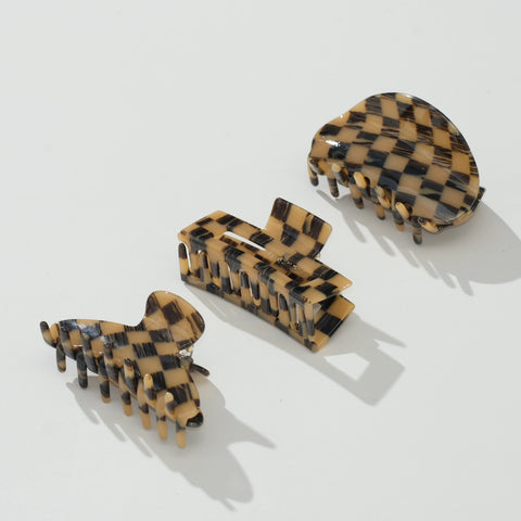 HARVEST CHECKMATE hair claw
