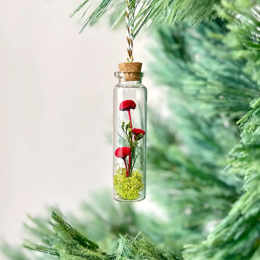 MUSHROOM TERRARIUM ornament